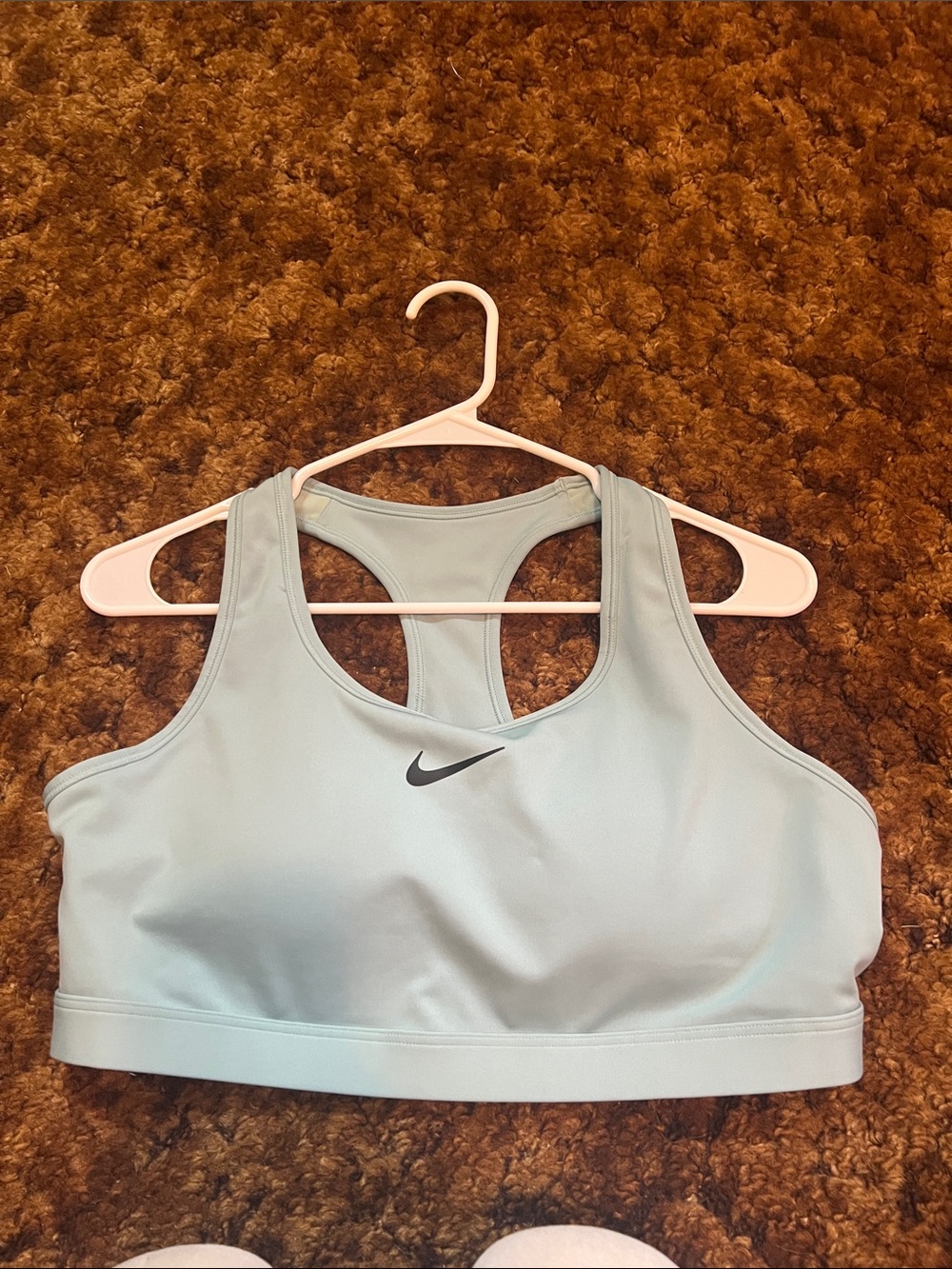 Nike Mint Green Racerback Sports Bra
